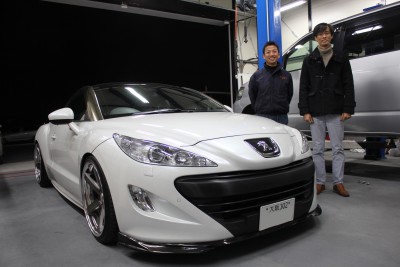 プジョーRCZデントリペア