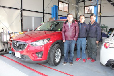 マツダ CX-5 フロントガラス 修理