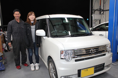 ピクシススペース フロントガラス 修理