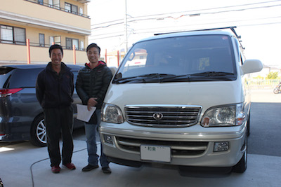 ハイエース　ウインドリペア