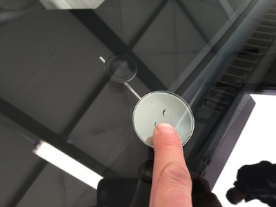 トヨタ マークX GRX130 フロントガラス 修理