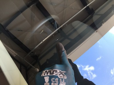 マツダ CX-5 フロントガラス 修理