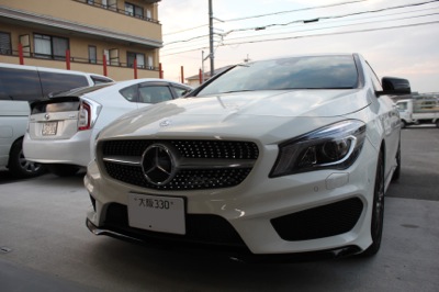 ベンツCLA　デントリペア