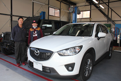 マツダ CX-5 フロントガラスリペア