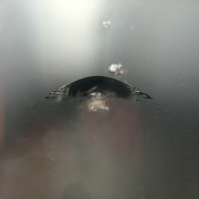 ミニキャブ　フロントガラス　修理