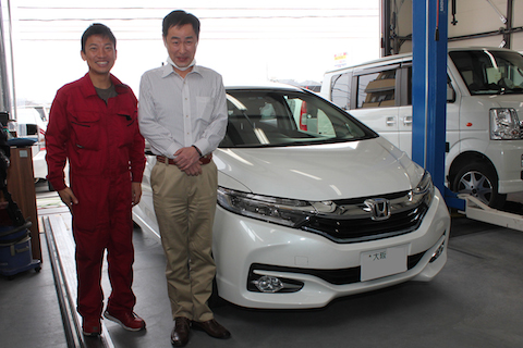 フィット　デントリペア　へこみ