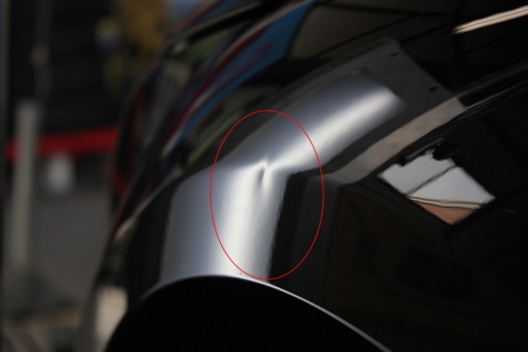 アウディTT デントリペア