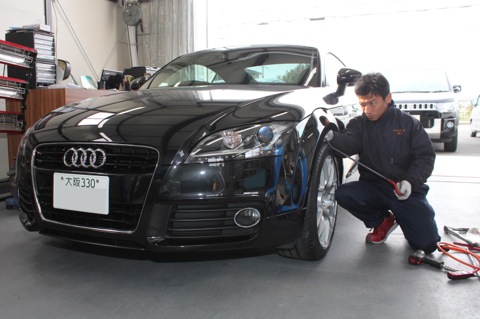 アウディTT デントリペア