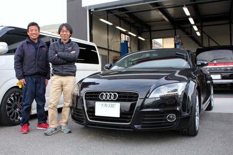 アウディTT デントリペア