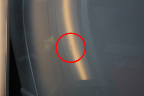 86　へこみ　修理　デントリペア