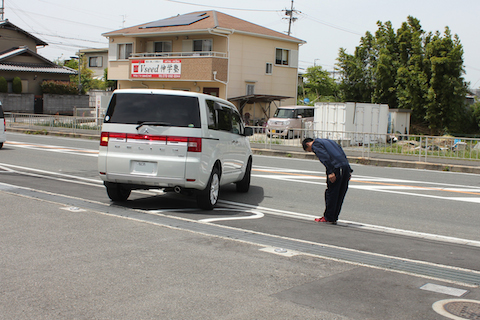 デリカD5 デントリペア ウインドリペア 修理