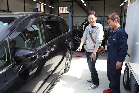 オデッセイ へこみ 修理 デントリペア