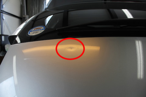 ワゴンR へこみ 修理 デントリペア