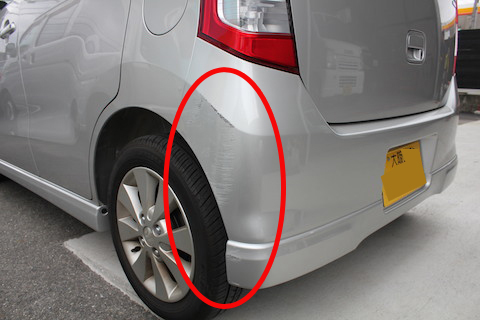 ワゴンR 修理 板金 塗装