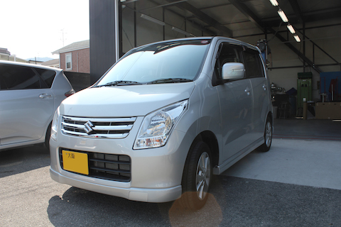 ワゴンR へこみ 修理 デントリペア