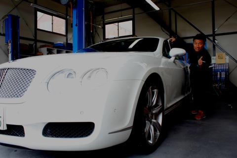 ベントレーデントリペア