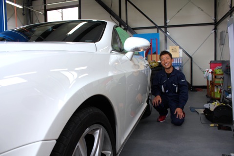 ベントレーへこみデントスマイル