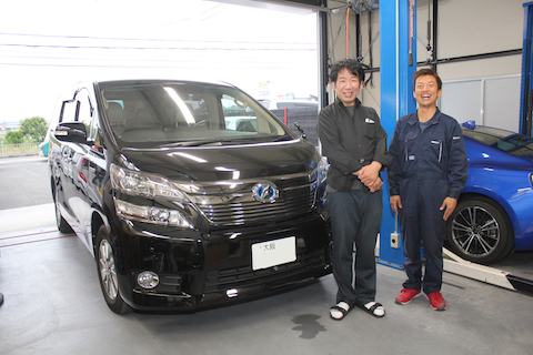 トヨタ ヴェルファイア ヘコミ 修理 デントリペア