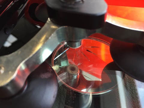 インプレッサ　飛び石　修理　ウインドリペア