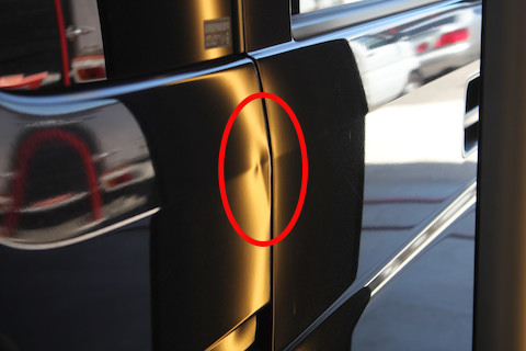 エブリィ　へこみ　修理　デントリペア