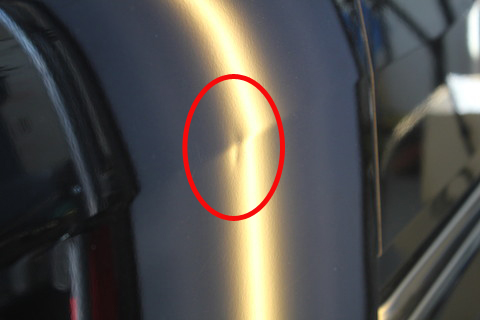 エブリィ　へこみ　修理　デントリペア