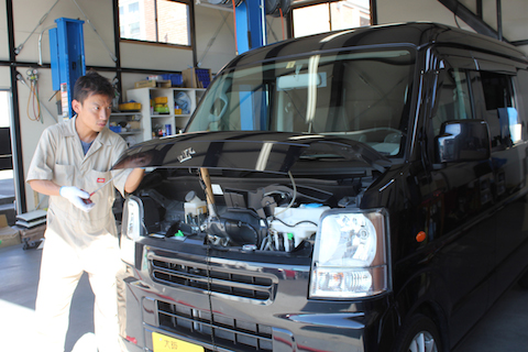 エブリィ　へこみ　修理　デントリペア