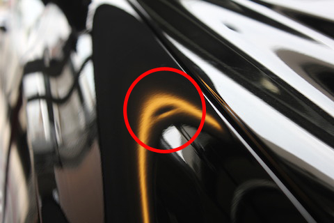 AMG　へこみ　修理　デントリペア