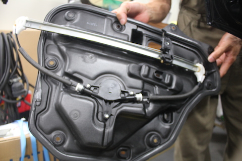 CX-5　ドア　へこみ　修理　デントリペア