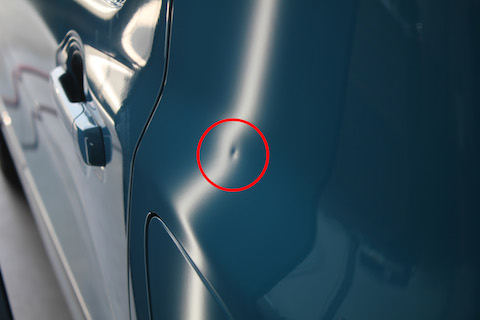 ハスラー　ヘコミ　修理　デントリペア