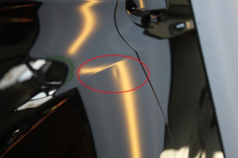 シャトルのデントリペア