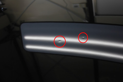 スカイライン　へこみ　修理　デントリペア