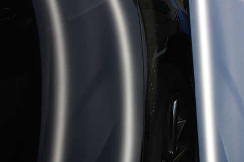 レクサス　へこみ　修理　デントリペア