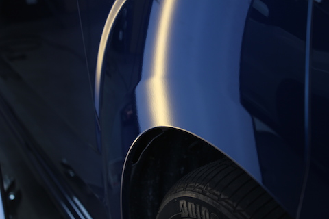 N-BOX　へこみ　修理　デントリペア