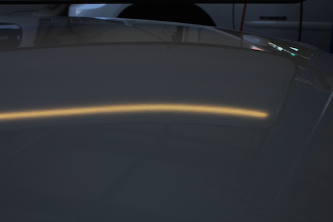 BMW 530i　へこみ　修理　デントリペア