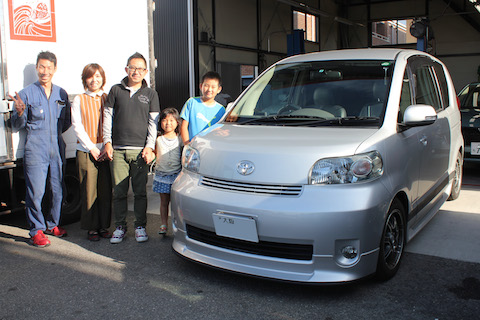 シエンタ　フロントガラス　飛び石　修理　ウインドリペア