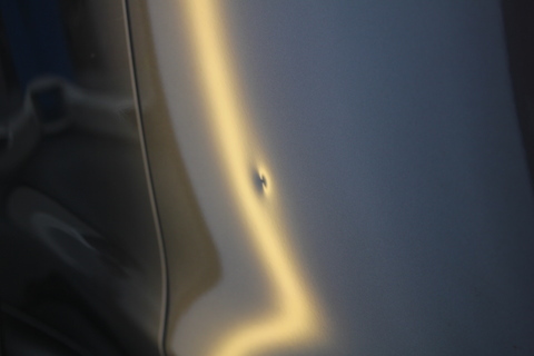 ジューク　へこみ　修理　デントリペア