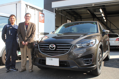 CX-5　へこみ　修理　デントリペア