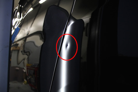 アルファード　へこみ　修理　デントリペア