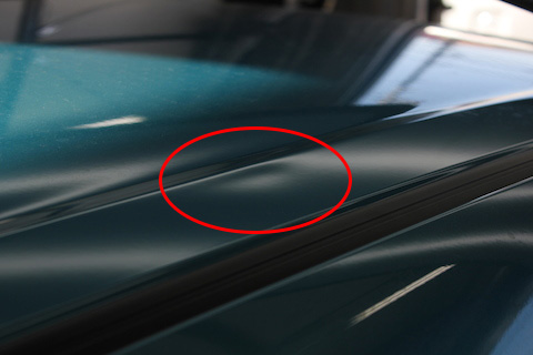 スズキ　イグニス　へこみ　修理　デントリペア