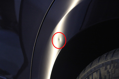 DS　オートモービル　デントリペア　へこみ　修理