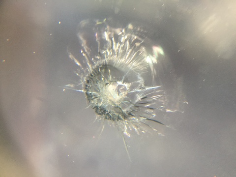 エブリィ　フロントガラス　修理　ウインドリペア