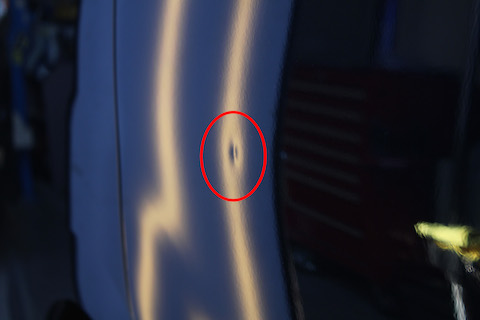 VOXY　へこみ　修理　デントリペア