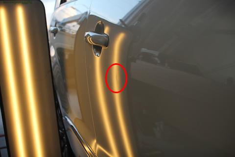 エスクード　へこみ　修理　デントリペア