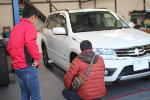 エスクード　へこみ　修理　デントリペア