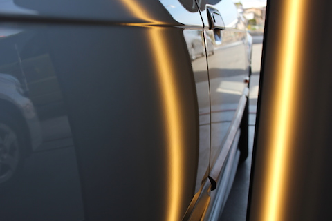 BMW　へこみ　修理　デントリペア