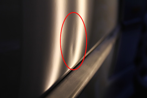 BMW　へこみ　修理　デントリペア