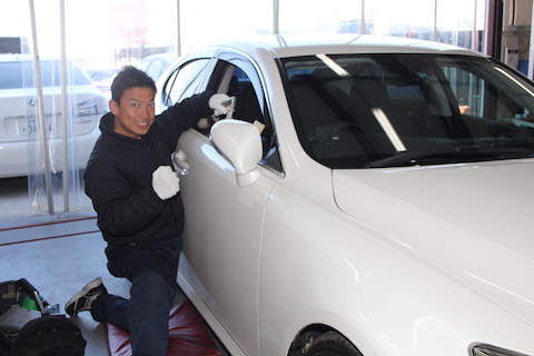 レクサス ヘコミ 修理 デントリペア