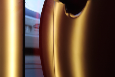 アルファロメロ 156 ヘコミ　修理　デントリペア