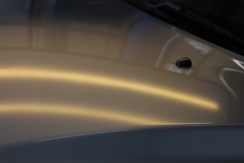 ekワゴン　ヘコミ　修理　デントリペア