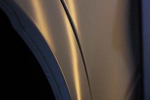 マークX　ヘコミ　修理　デントリペア　引っ張り